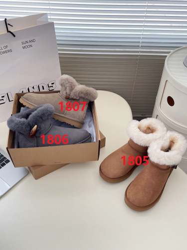 Women flat snow boots shoes, size 35-43, SS70-1805-1807