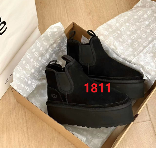 Women flat snow boots shoes, size 35-42, SS70-1811-1812
