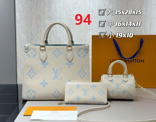 Split leather bag a set,3A ,no box,  B75-94