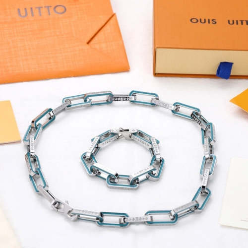 Necklace bracelet jewelry set,with box,  J48-55
