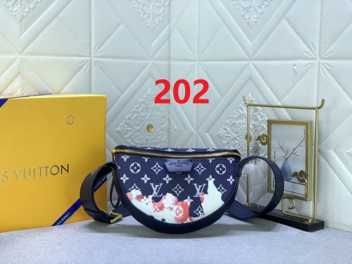 Canvas leather  bag ,5A,size 24.5X16X4.5cm, no box, B110-202