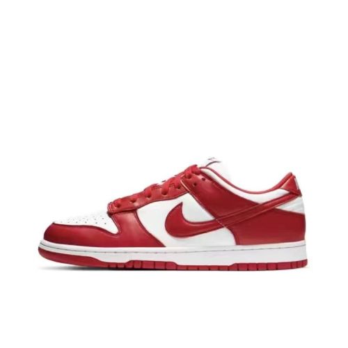 AJ  leather sport sneakers shoes white red , size 36-46, SS80-452