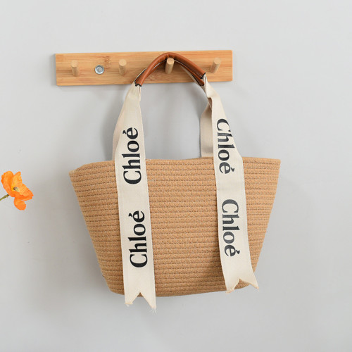 Straw canvas bag , budget, no box, size 44X28cm or 40X25cm , B20-256