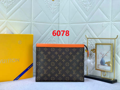 Leather bag ,5A , size 27x21x6cm ,no box,  B68-6078