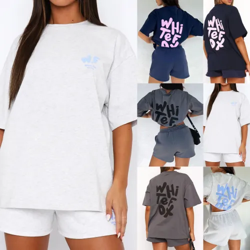 Fashion women T-shirt + shorts , size S-2XL, CL20-444-447
