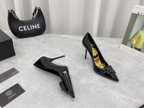 women heel shoes, heel 10cm,size 34-41, with box, SS70-1213