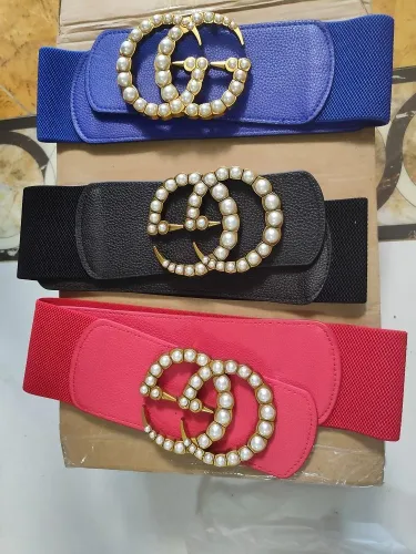 Ladies' belt width 7.5cm, length 76-105cm,with box, BLT28