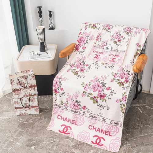 Beach towel Bath towels 2 pieces set, bath towel size 35-75cm, beach towel size 70-140cm, HSE26-34