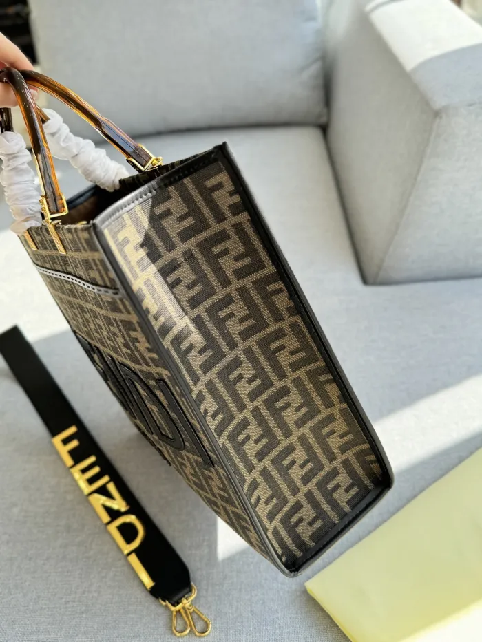 Canvas split leather bag ,4A ,size 35cm,no box,  B88-150-153