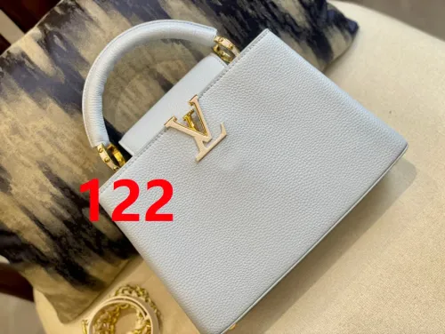 Capucines Leather  bag ,5A , size 27x20cm ,no box,  B110-122