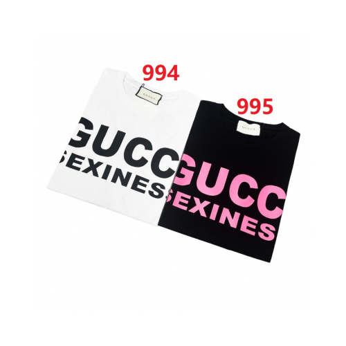 Fashion cotton T shirt for men and women, CL25-994-995