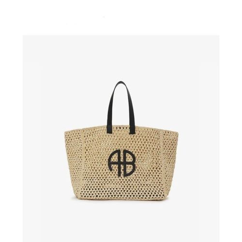 Woven raffia bag ,4A ,size 42x34cm, no box,  B68-6149