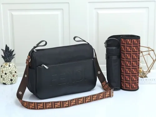 Canvas and split leather baby diaper bag + nursing bottle bag+ cushion, AAA, no box,diaper bag size  40x26x14cm,B98-50