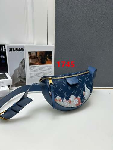 M23835 M23838， Leather bag ,5A , size  24.5x16x4.5cm ,no box,  B88-1745-1746