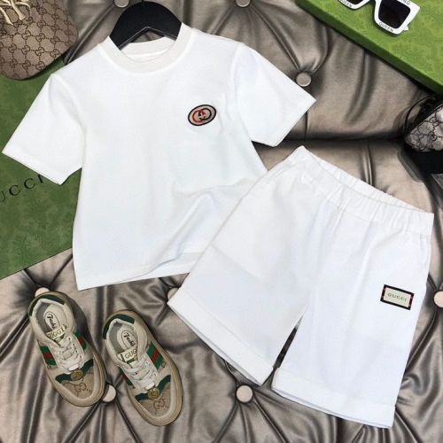 T-shirt + shorts  suit Kids set clothes, no box,CL25-884-885