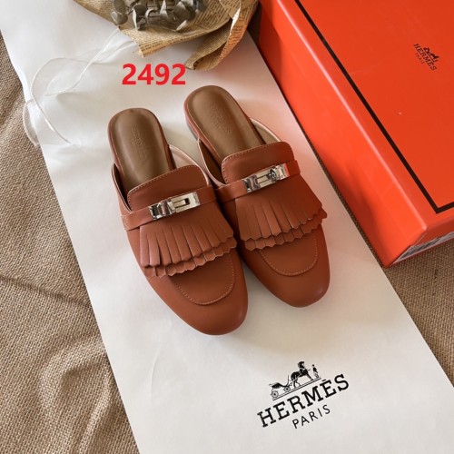 Women flat slipper shoes,  size 35-42, SS60-2492