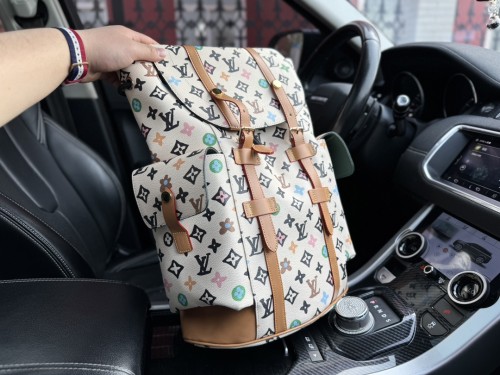 Split leather bag ,4A ,size 41x48x13cm,no box,  B88-71