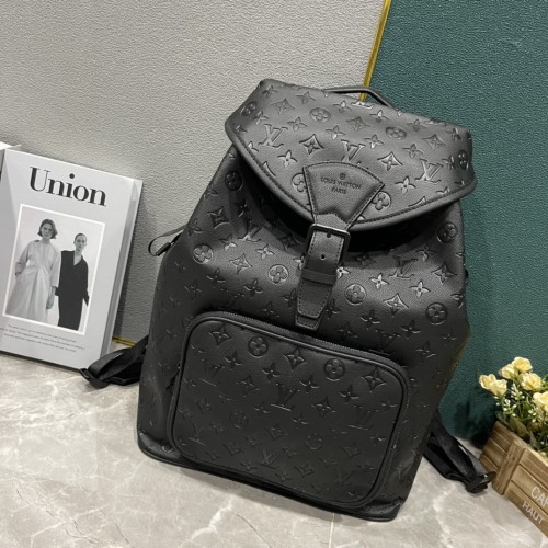 M22534 Canvas leather  bag ,5A,size 32x40x19cm, no box, B110-190