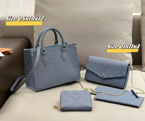 Split leather bag a set,3A ,no box,  B75-38