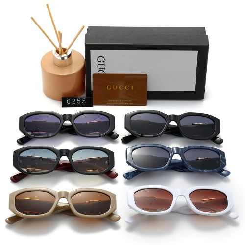 Blue light blocking sunglasses with the box and case ,G25-2738-2743