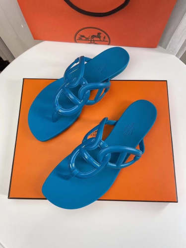 Flat leather sandals slippers , size 35-41  , with box,  SS50-875-880