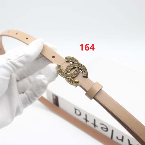 Ladies' belt width 1.3cm, length 105cm,BLT10-164-169