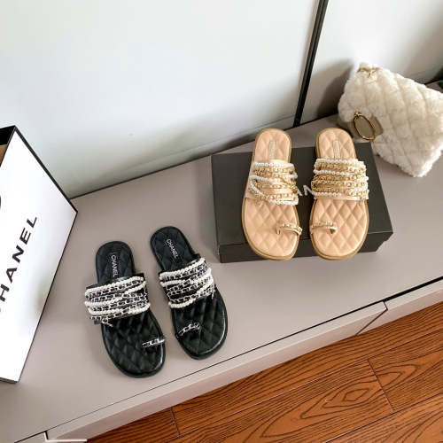 Flat leather sandals slippers , size 34-40 ,with box, SS60-1426-1427