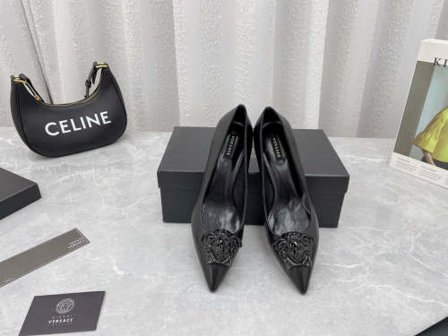 women heel shoes, heel 6.5cm, size 34-41, with box, SS60-1416