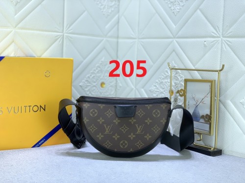 Canvas leather  bag ,5A,size 24.5X16X4.5cm, no box, B110-205