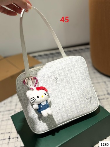 Split leather bag ,3A ,size 24x20cm,no box,  B75-45-56