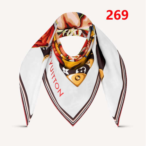 Silk scarf , NO BOX, size 90*90cm,  SF15-269-270