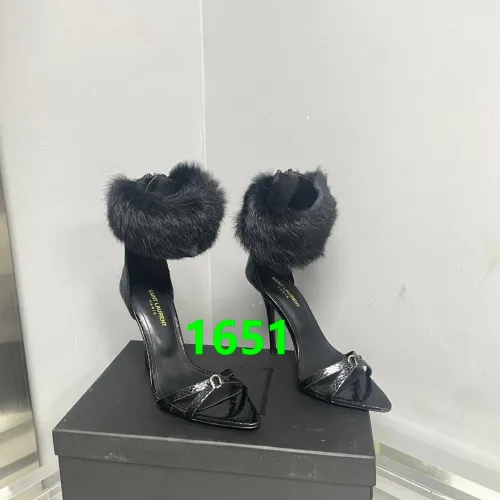 Women fur heel shoes,  heel 10cm, size 35-41, SS70-1651