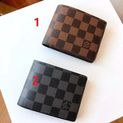 Men's Wallet,  High 1:1 Quality，with initial，with box, B80-1-2