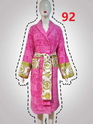 Cottton long bathrobe for men and women,  CL110-92