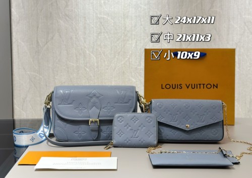 Split leather bag a set,3A ,no box,  B75-96