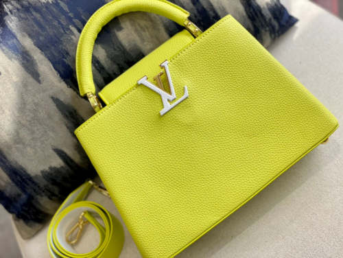 Capucines Leather  bag ,5A , size 27x20cm ,no box,  B110-112-115