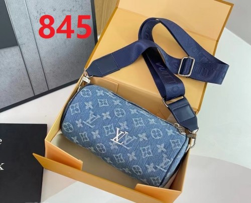 Keepall  PU leather denim bag, budget, no box, size 21x11x11cm , B30-845