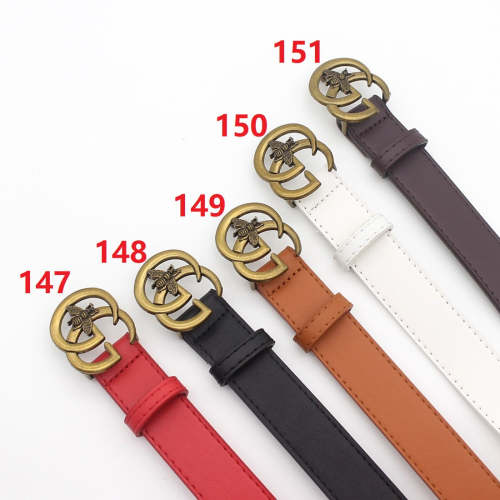 Ladies' belt width 2.8cm, length 105cm,BLT10-147-151