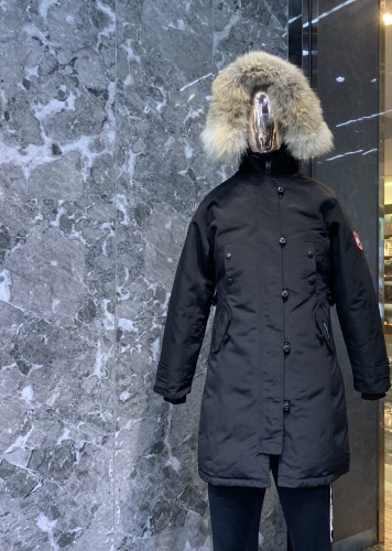 Women's winter thick duck down jacket coat, CL128-3