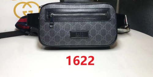 Split Leather chestbag ,5A , size  24x14x5.5cm ,no box,  B88-1622