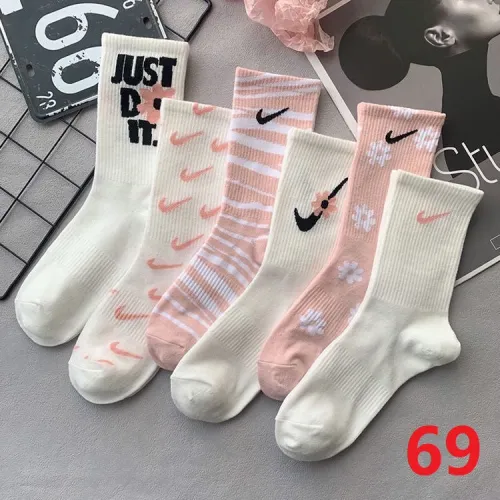 Women cotton long socks, pack of 6 pairs,  CL15.5-69