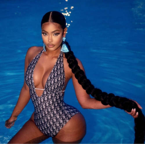 Ladies' sexy high-end swimsuit SW25-179-180