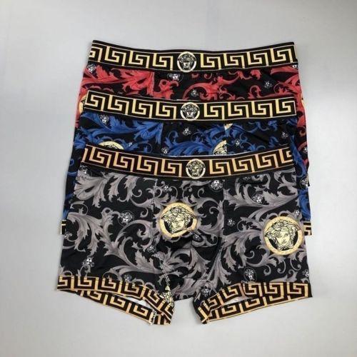 3 pairs of underwear for 1 box  ,Ice silk underwear for men comfortable and breathable, CL10-6