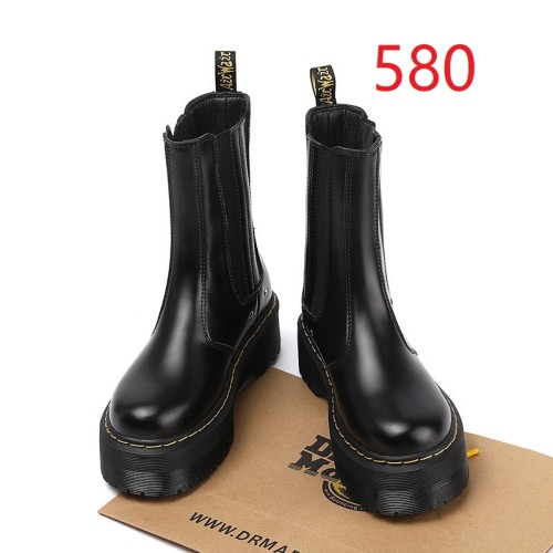 Women's platform boots, split leather, size 34-41, standard size，with box,SS80-580