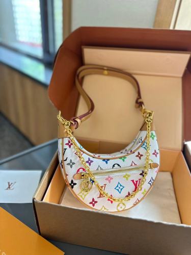 Split leather bag ,3A , size 23x13x6cm ,no box,  B68-6113-6114