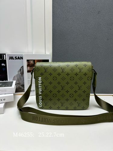 Canvas leather  bag ,5A,size 25X22X7cm, no box, B110-236-237