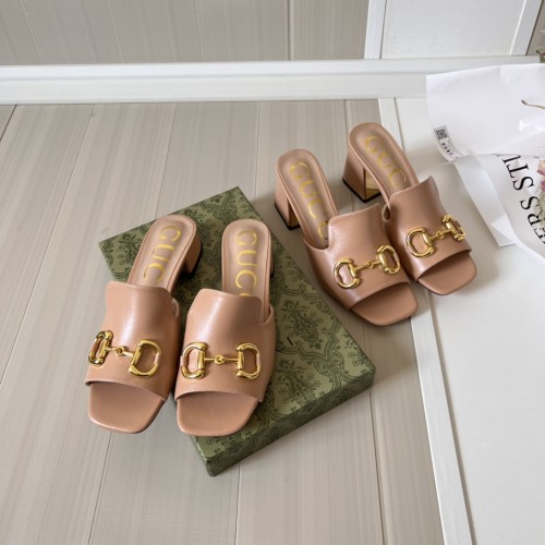 Women heel slipper shoes,heel 2.5cm or 7cm, size 34-42, SS50-1573-1574