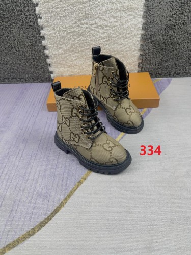 kids flat boots shoes, size 26-35 , SS60-334-335