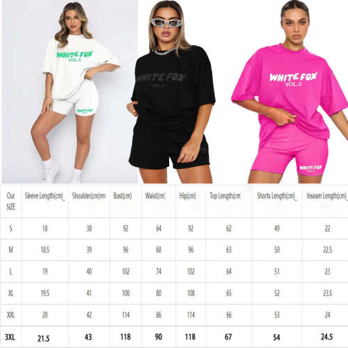 Fashion women T-shirt + shorts suit , size S-3XL, CL20-418-424