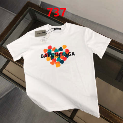 Fashion cotton T shirt for men and women, CL25-737-738